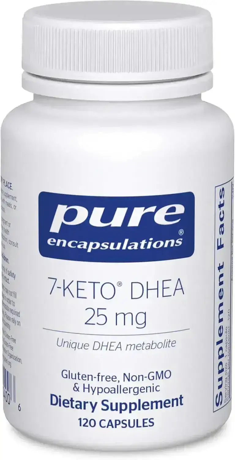 PURE ENCAPSULATIONS - Pure Encapsulations 7-Keto DHEA 25Mg. 120 Capsulas - The Red Vitamin MX - Suplementos Alimenticios - {{ shop.shopifyCountryName }}