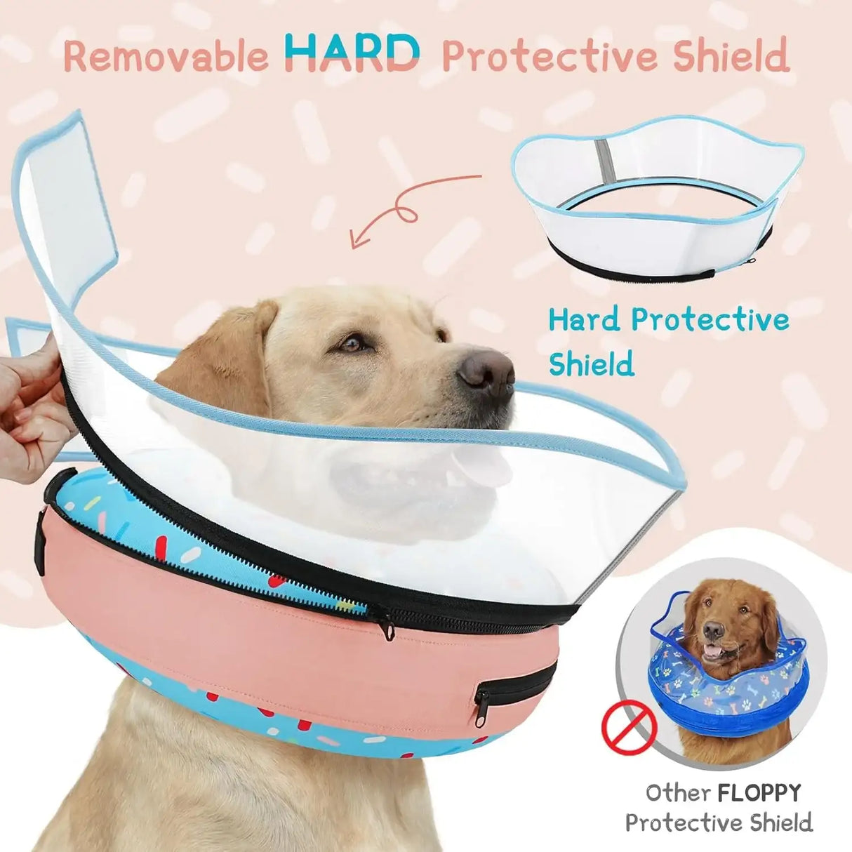 SUPET - Supet Raised Inflatable Dog Cone Collar XXLARGE - The Red Vitamin MX - Collares y Conos De Recuperación Para Perros - {{ shop.shopifyCountryName }}