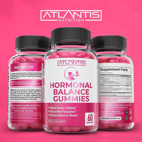 ATLANTIS NUTRITION - Atlantis Nutrition Hormonal Balance 60 Gomitas - The Red Vitamin MX - Suplementos Alimenticios - {{ shop.shopifyCountryName }}