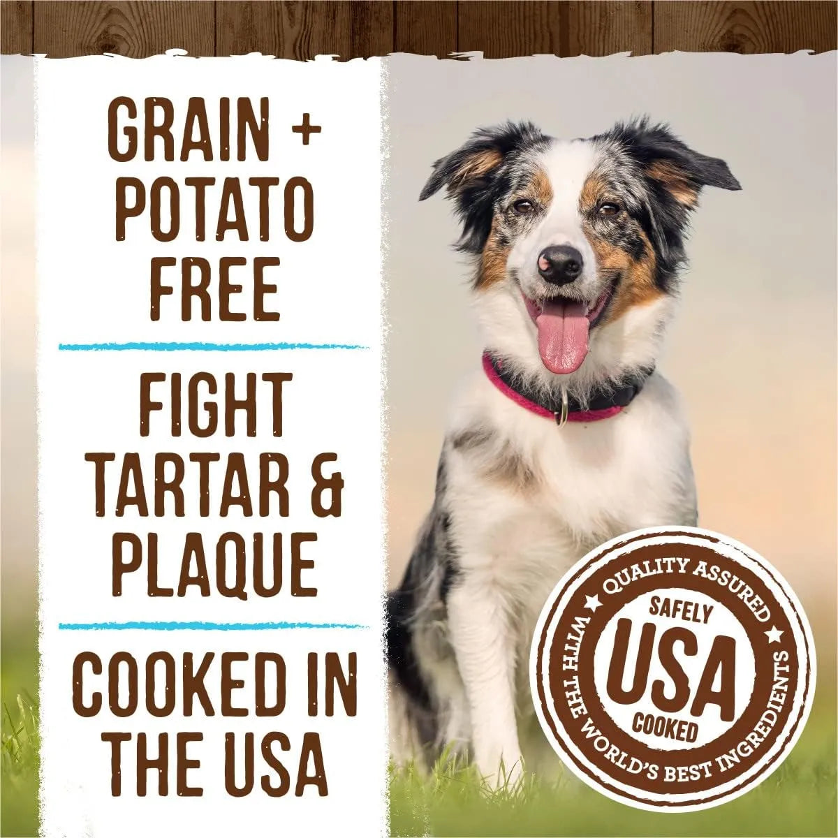 MERRICK - Merrick Fresh Kisses Natural Dental Chews Toothbrush Shape Medium Dogs 10 Piezas - The Red Vitamin MX - Cuidado Dental Para Perros - {{ shop.shopifyCountryName }}