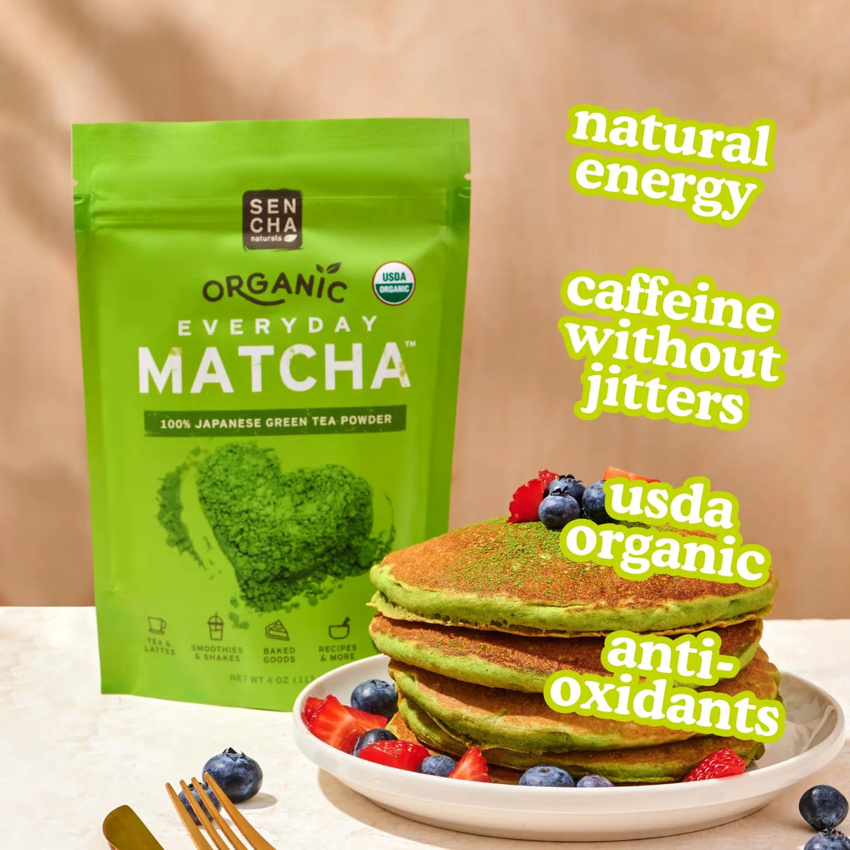 SEN CHA NATURALS - SEN CHA Naturals Organic Matcha Powder 113Gr. - The Red Vitamin MX - Suplementos Alimenticios - {{ shop.shopifyCountryName }}