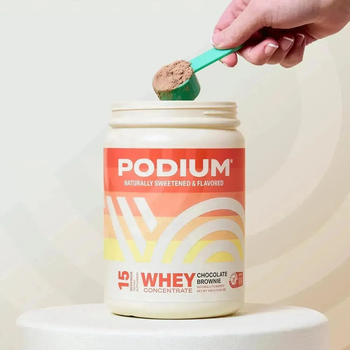PODIUM NUTRITION - Podium Nutrition Whey Protein Powder 15 Servicios Chocolate Brownie 540Gr. - The Red Vitamin MX - Suplementos Alimenticios - {{ shop.shopifyCountryName }}