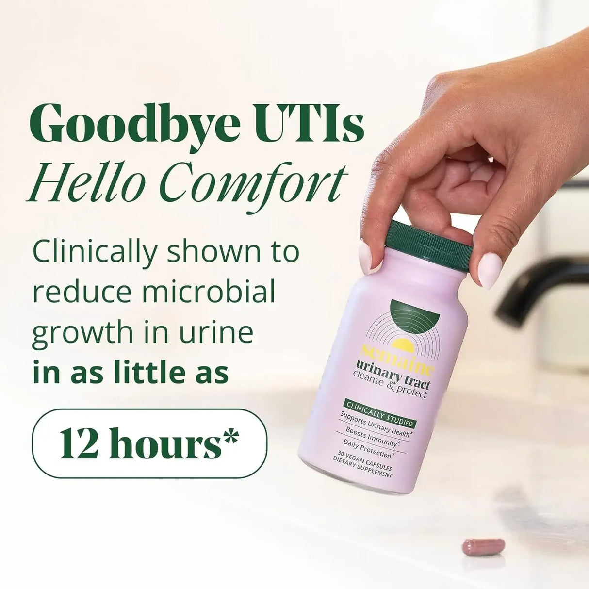 SEMAINE - Semaine Urinary Tract Cleanse & Protect 30 Capsulas - The Red Vitamin MX - Suplementos Alimenticios - {{ shop.shopifyCountryName }}