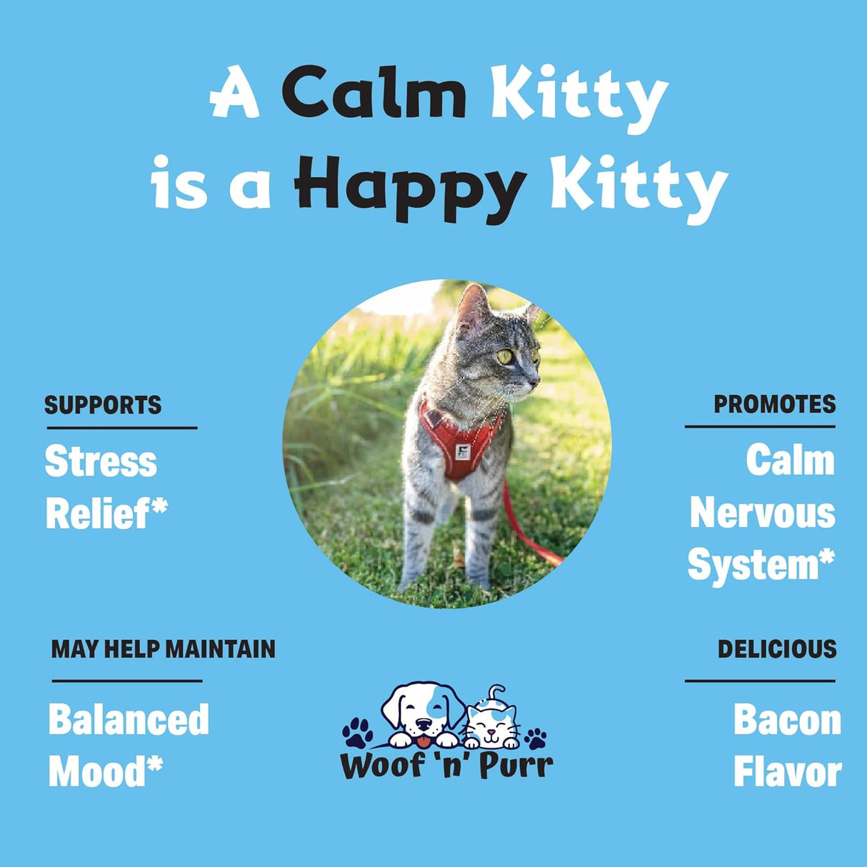 Woof 'n' Purr Cat Calming Drops 1 Fl.Oz.