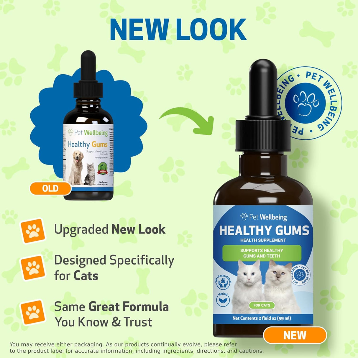 Pet Wellbeing Healthy Gums for Cats 2 Fl.Oz.