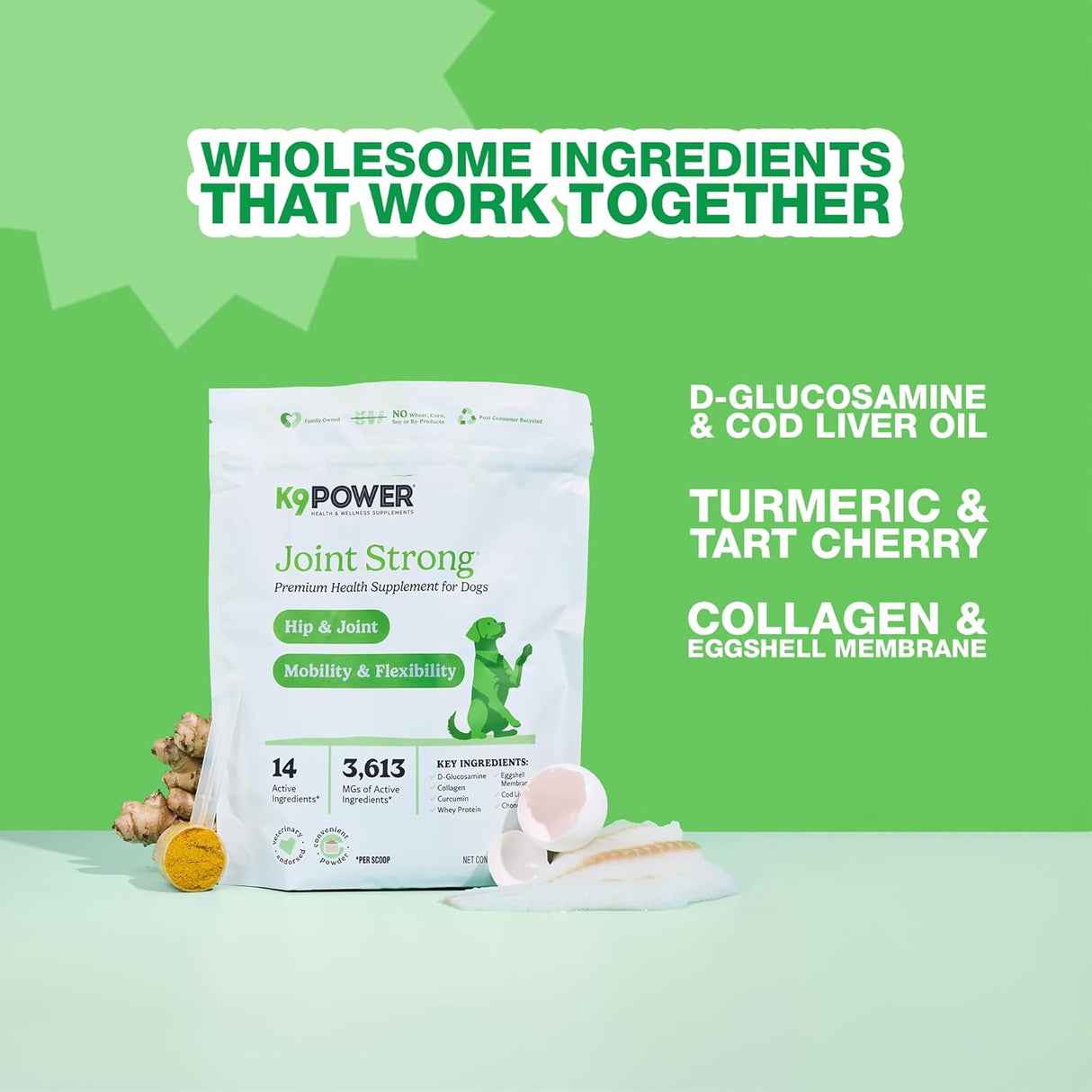 K9 Power Joint Strong Supplement 454Gr. 2 Pack