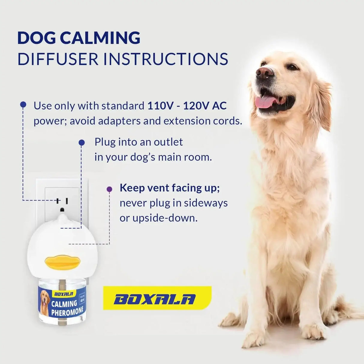 BOXALA - Boxala Calming Pheromone Diffuser Kit 2 Pack - The Red Vitamin MX - Relajantes Para Perros - {{ shop.shopifyCountryName }}