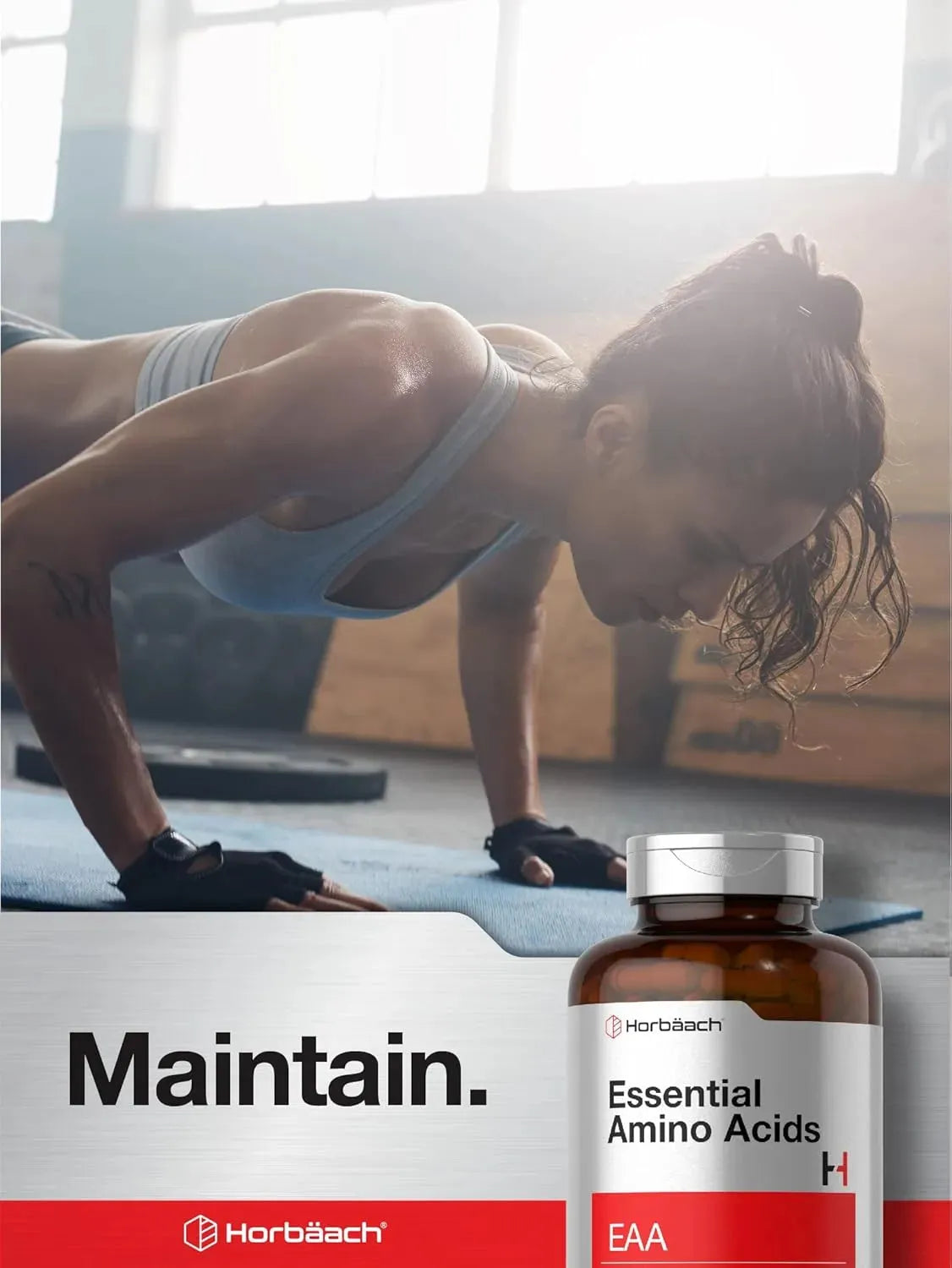 HORBAACH - Horbaach Essential Amino Acids 180 Capsulas - The Red Vitamin MX - Suplementos Alimenticios - {{ shop.shopifyCountryName }}