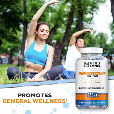 MUSCLE EMPIRE - Muscle Empire Magnolia Bark Extract 250Mg. 60 Capsulas - The Red Vitamin MX - Suplementos Alimenticios - {{ shop.shopifyCountryName }}