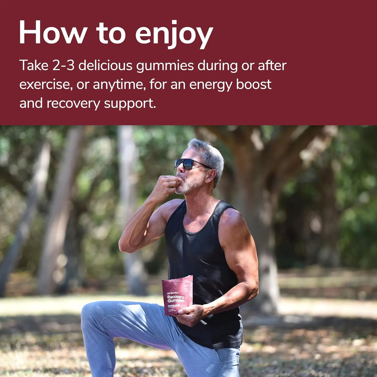 FOR WELLNESS - For Wellness Recovery Gummies Tart Cherry 30 Gomitas - The Red Vitamin MX - Suplementos Alimenticios - {{ shop.shopifyCountryName }}