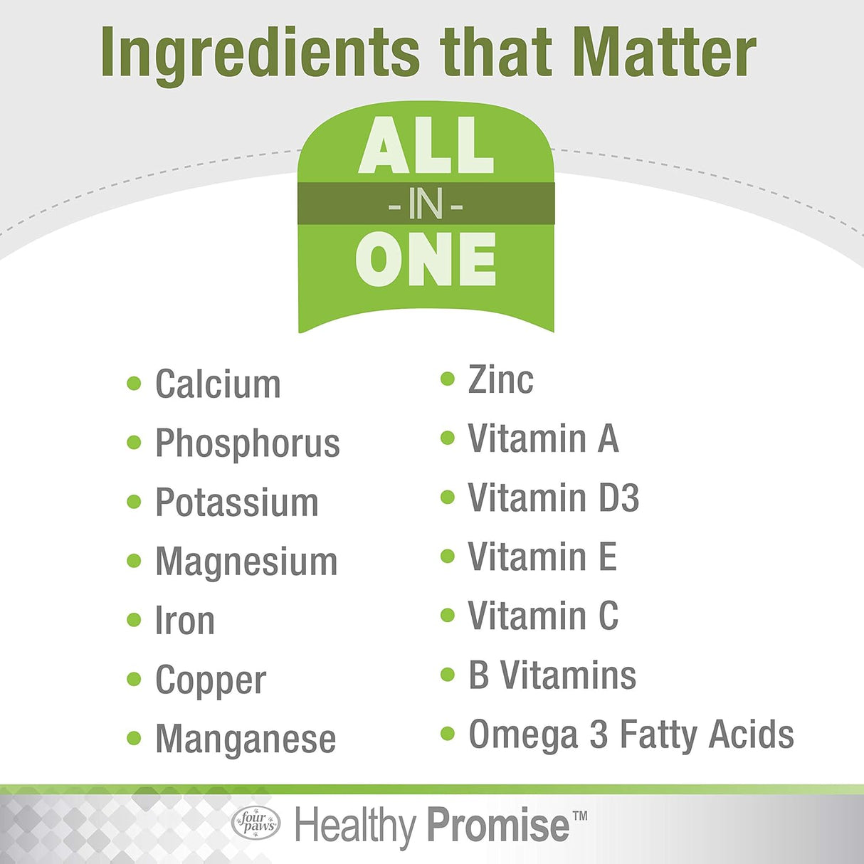 Four Paws Healthy Promise Cat Multivitamin Soft Chews 120 Masticables