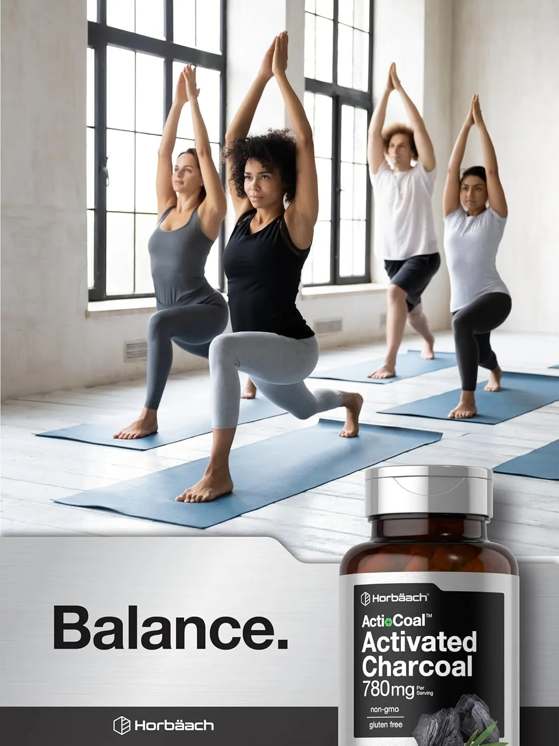 HORBAACH - Horbaach Charcoal 780Mg. 120 Capsulas - The Red Vitamin MX - Suplementos Alimenticios - {{ shop.shopifyCountryName }}