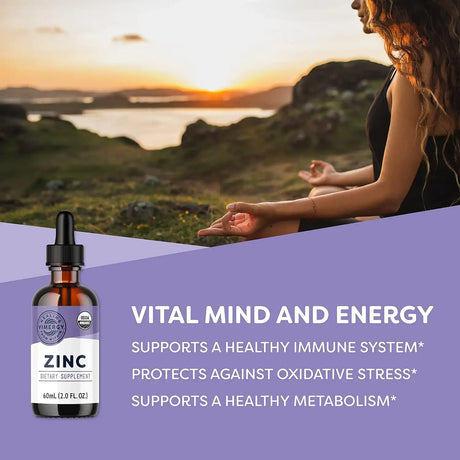 VIMERGY - Vimergy Organic Zinc 27 Servicios 55Ml. - The Red Vitamin MX - Suplementos Alimenticios - {{ shop.shopifyCountryName }}