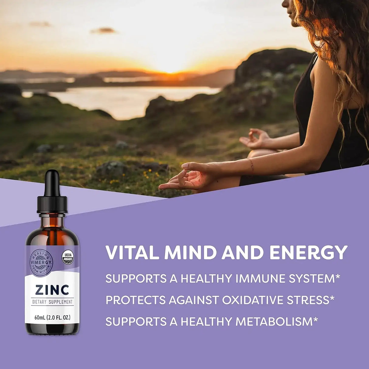 VIMERGY - Vimergy Organic Zinc 27 Servicios 55Ml. - The Red Vitamin MX - Suplementos Alimenticios - {{ shop.shopifyCountryName }}
