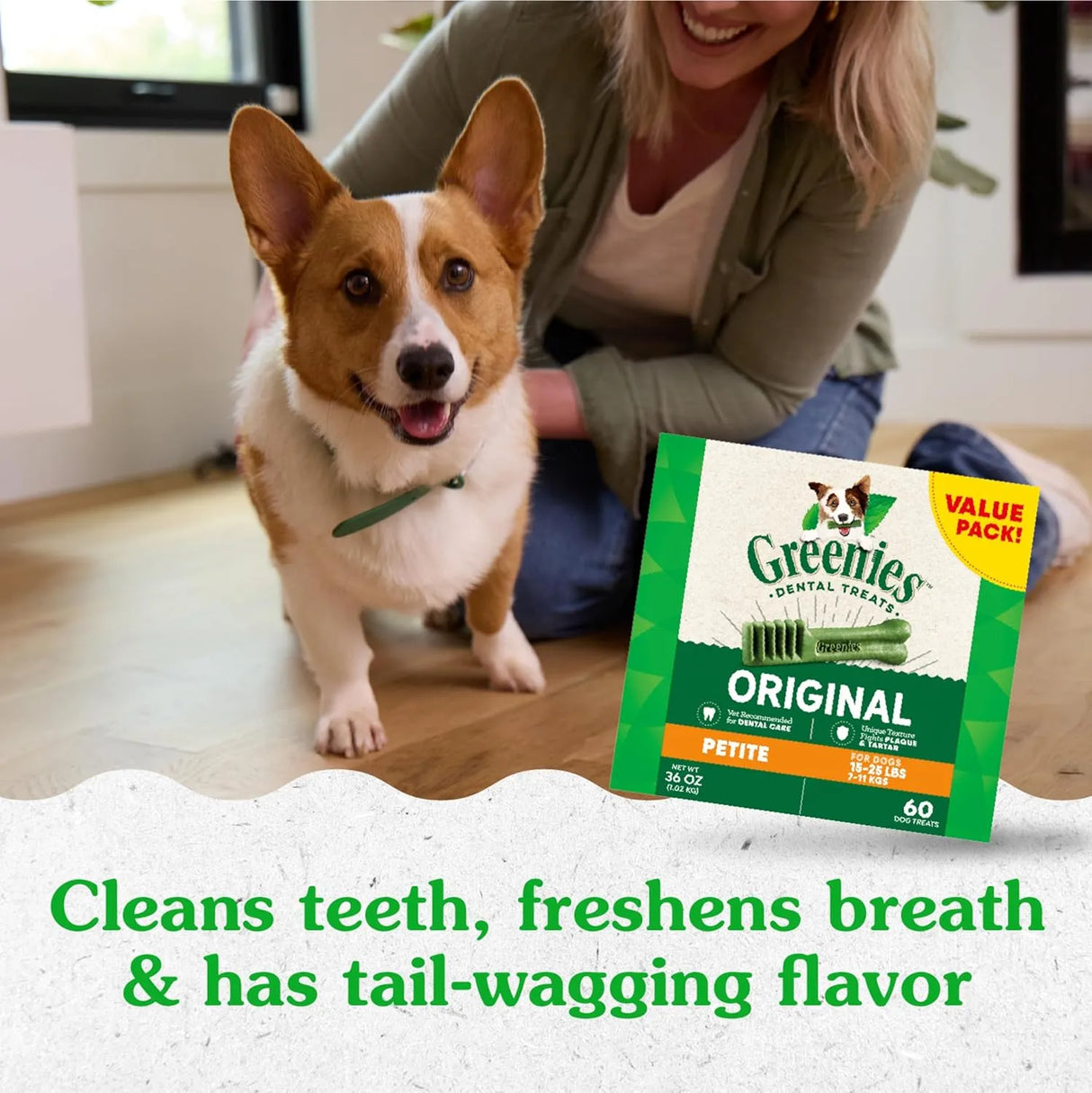 GREENIES - Greenies Original Petite Natural Dental Care Dog Treats 60 Piezas - The Red Vitamin MX - Cuidado Dental Para Perros - {{ shop.shopifyCountryName }}
