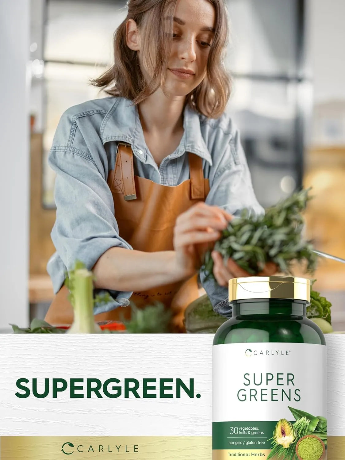 CARLYLE - Carlyle Super Greens 250 Capsulas - The Red Vitamin MX - Suplementos Alimenticios - {{ shop.shopifyCountryName }}