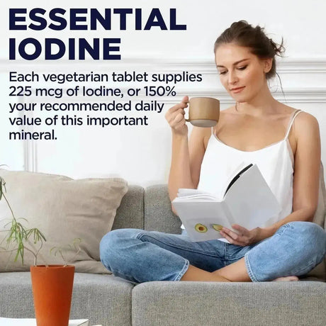 KAL - KAL Kelp Iodine 225mcg 250 Tabletas - The Red Vitamin MX - Suplementos Alimenticios - {{ shop.shopifyCountryName }}