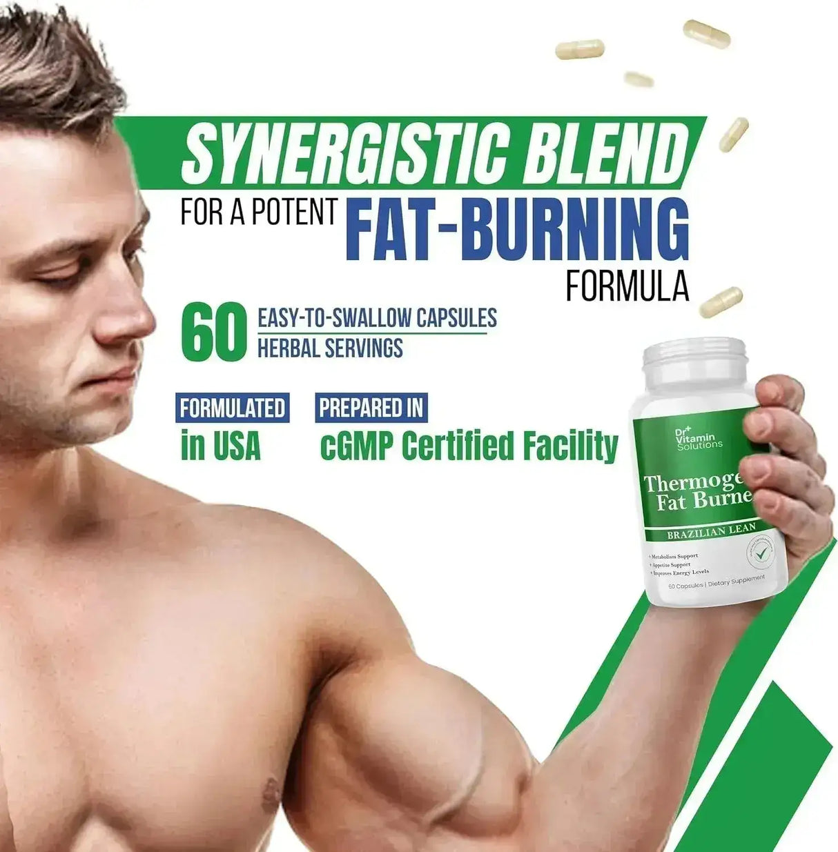 DR VITAMIN SOLUTIONS - DR VITAMIN SOLUTIONS Thermogenic Fat Burner 60 Capsulas - The Red Vitamin MX - Suplementos Alimenticios - {{ shop.shopifyCountryName }}