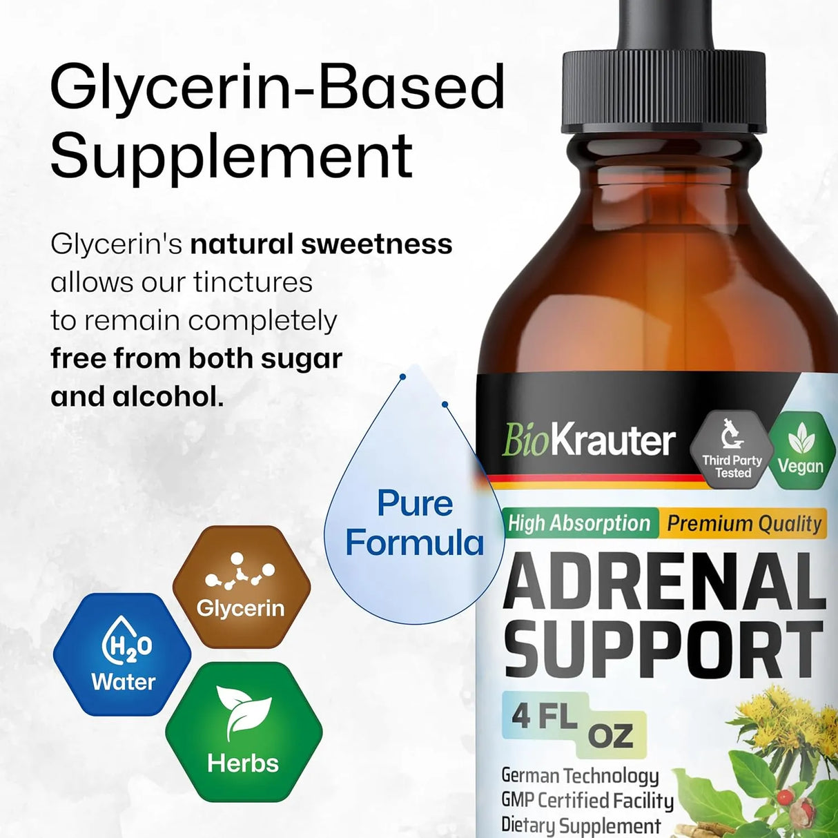 BIOKRAUTER - BIO KRAUTER Adrenal Support Tincture 4 Fl.Oz. - The Red Vitamin MX - Suplementos Alimenticios - {{ shop.shopifyCountryName }}