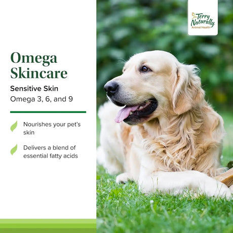 TERRY NATURALLY - Terry Naturally Omega Skincare 8 Fl.Oz. - The Red Vitamin MX - Aceite De Pescado Para Perros - {{ shop.shopifyCountryName }}