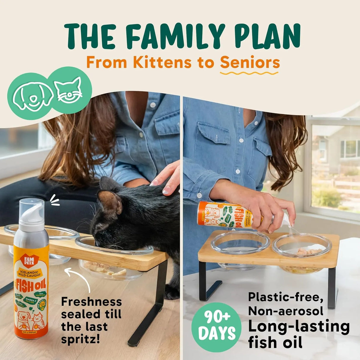 FAM PETS - FAM Pets Omega 3 Fish Oil for Dogs and Cats 5 Fl.Oz. - The Red Vitamin MX - Aceite De Pescado Para Perros - {{ shop.shopifyCountryName }}