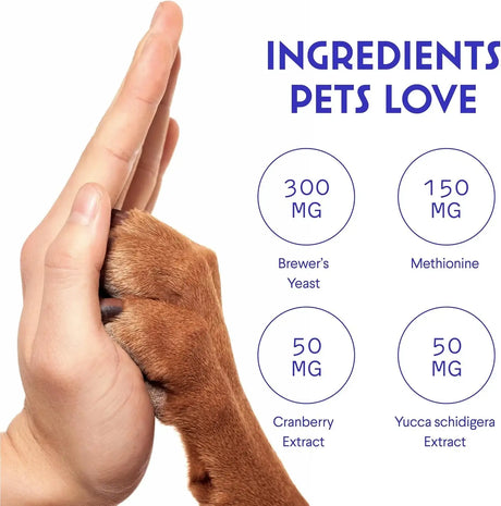 WONDER PAWS - WONDER PAWS Grass Hero Grass Burn Spot Chews 60 Masticables - The Red Vitamin MX - Salud De Tracto Urinario Para Perros - {{ shop.shopifyCountryName }}