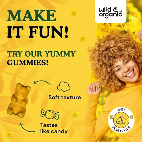 WILD & ORGANIC - Wild & Organic Mullein Gummies 2000Mg. 60 Gomitas - The Red Vitamin MX - Suplementos Alimenticios - {{ shop.shopifyCountryName }}