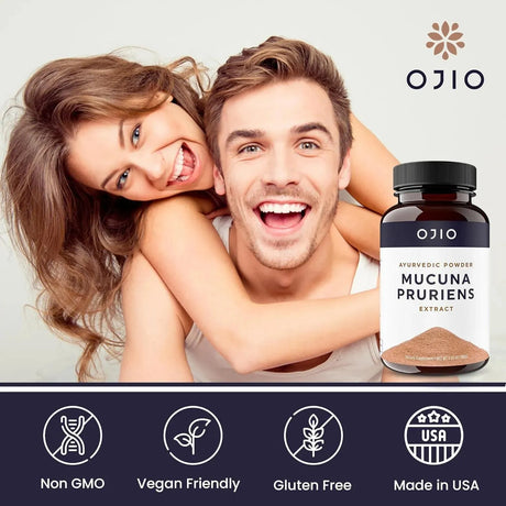 OJIO - Ojio Mucuna Pruriens Pure Extract Powder 100Gr. - The Red Vitamin MX - Suplementos Alimenticios - {{ shop.shopifyCountryName }}