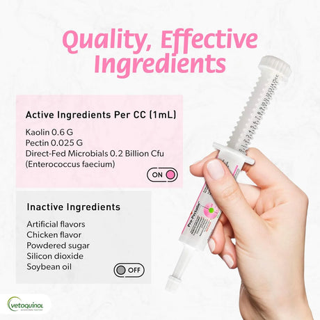 VETOQUINOL - Vetoquinol Pro-Pectalin Oral Paste for Dogs & Cats 30cc - The Red Vitamin MX - Probióticos Para Perros - {{ shop.shopifyCountryName }}