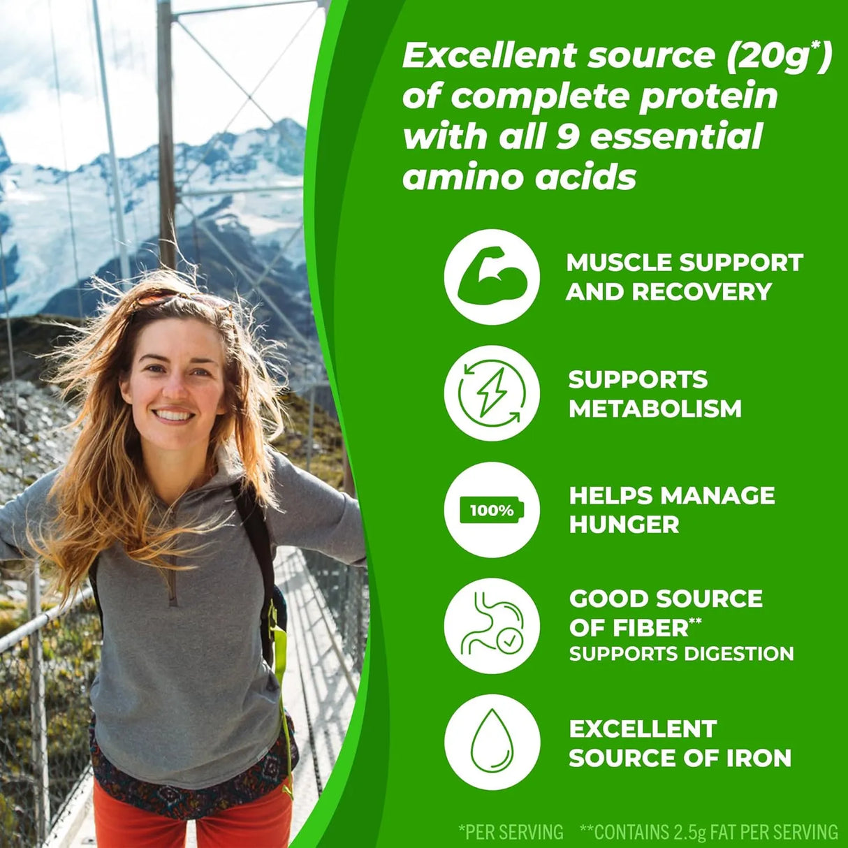 ORGAIN - Orgain X Justin's Organic Vegan Nut Butter Protein Powder Chocolate Peanut Butter 1.17 Lb. - The Red Vitamin MX - Suplementos Alimenticios - {{ shop.shopifyCountryName }}