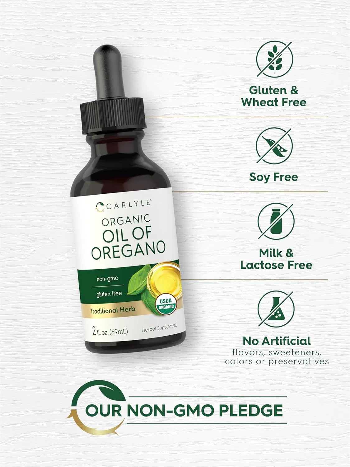 CARLYLE - Carlyle Organic Oil of Oregano Liquid Drops 2 Fl.Oz. - The Red Vitamin MX - Suplementos Alimenticios - {{ shop.shopifyCountryName }}