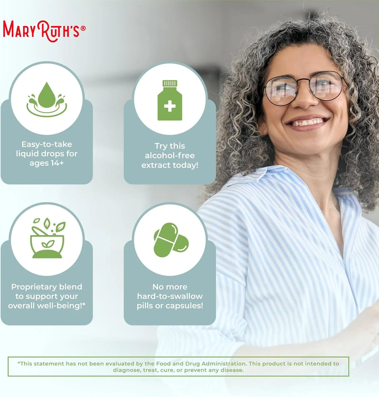 MARY RUTH ORGANICS - MaryRuth Organics Organic Adrenal & Focus 1 Fl.Oz. - The Red Vitamin MX - Suplementos Alimenticios - {{ shop.shopifyCountryName }}