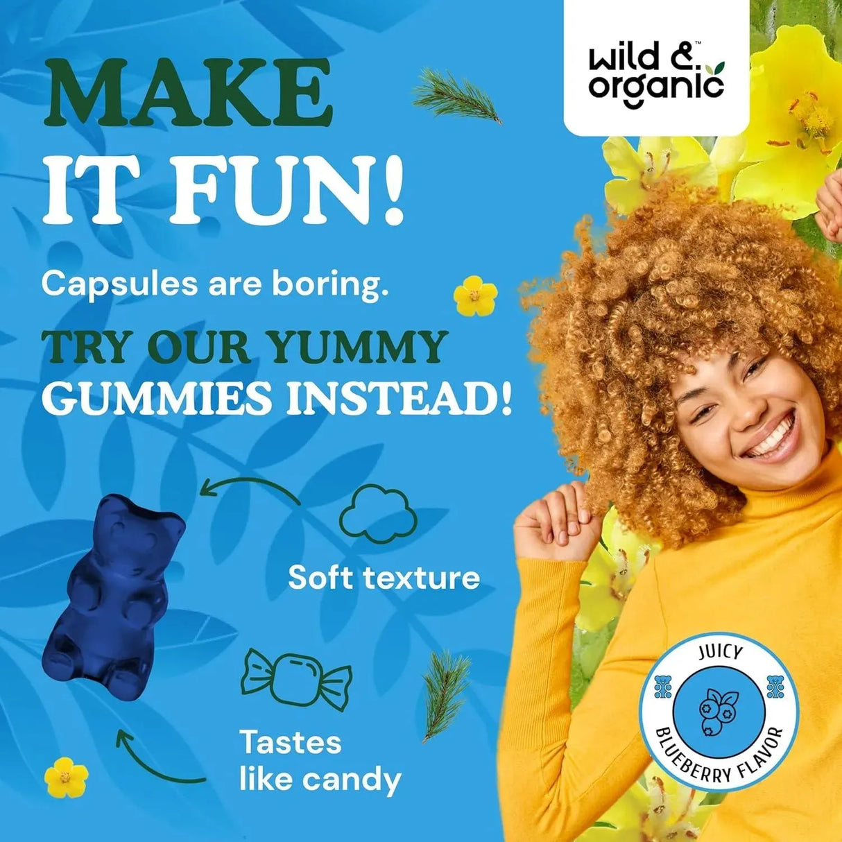 WILD & ORGANIC - Wild & Organic Lung Detox Gummies 60 Gomitas - The Red Vitamin MX - Suplementos Alimenticios - {{ shop.shopifyCountryName }}