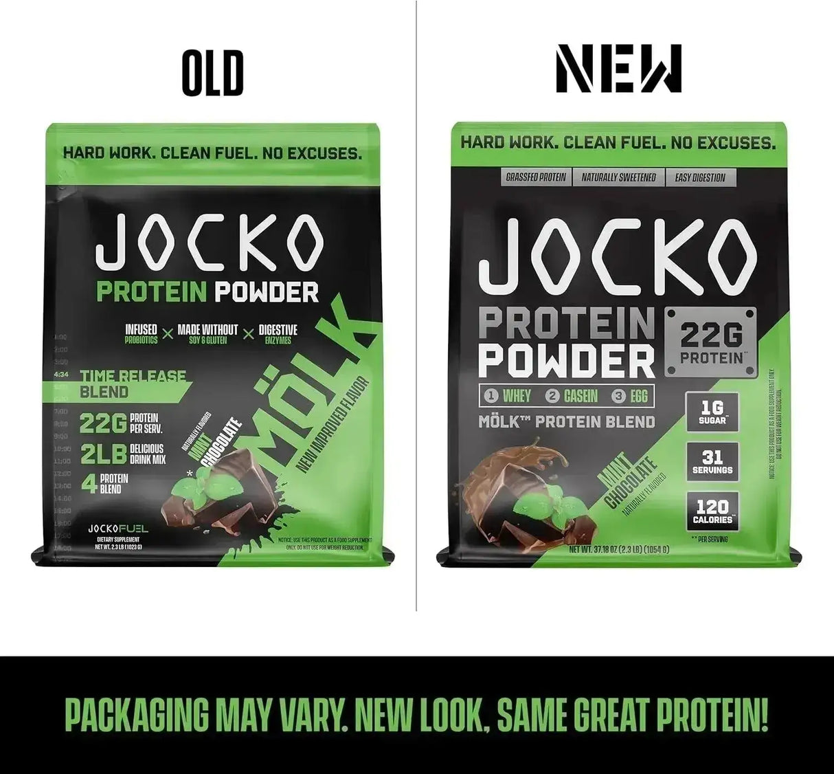 JOCKO FUEL - Jocko Mölk Whey Protein Powder Sugar Free 31 Servicios Mint Chocolate 1054Gr. - The Red Vitamin MX - Suplementos Alimenticios - {{ shop.shopifyCountryName }}
