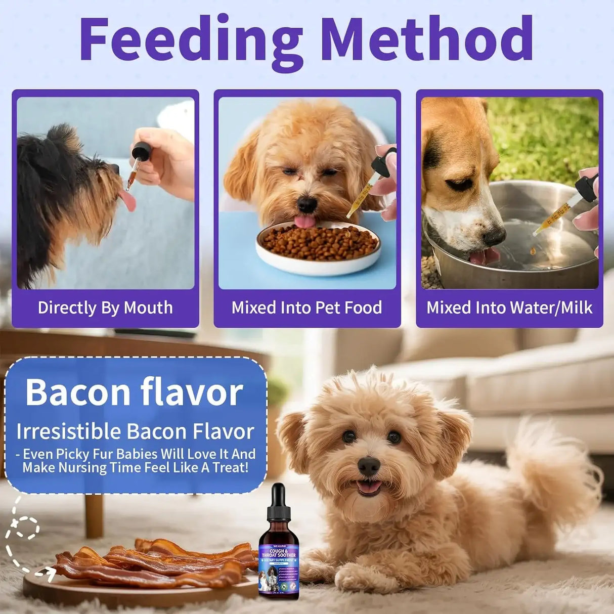 WEALLIN - WEALLIN Dog Cough Treatment Support 2 Fl.Oz. - The Red Vitamin MX - Medicamentos Sin Receta Para Perros - {{ shop.shopifyCountryName }}