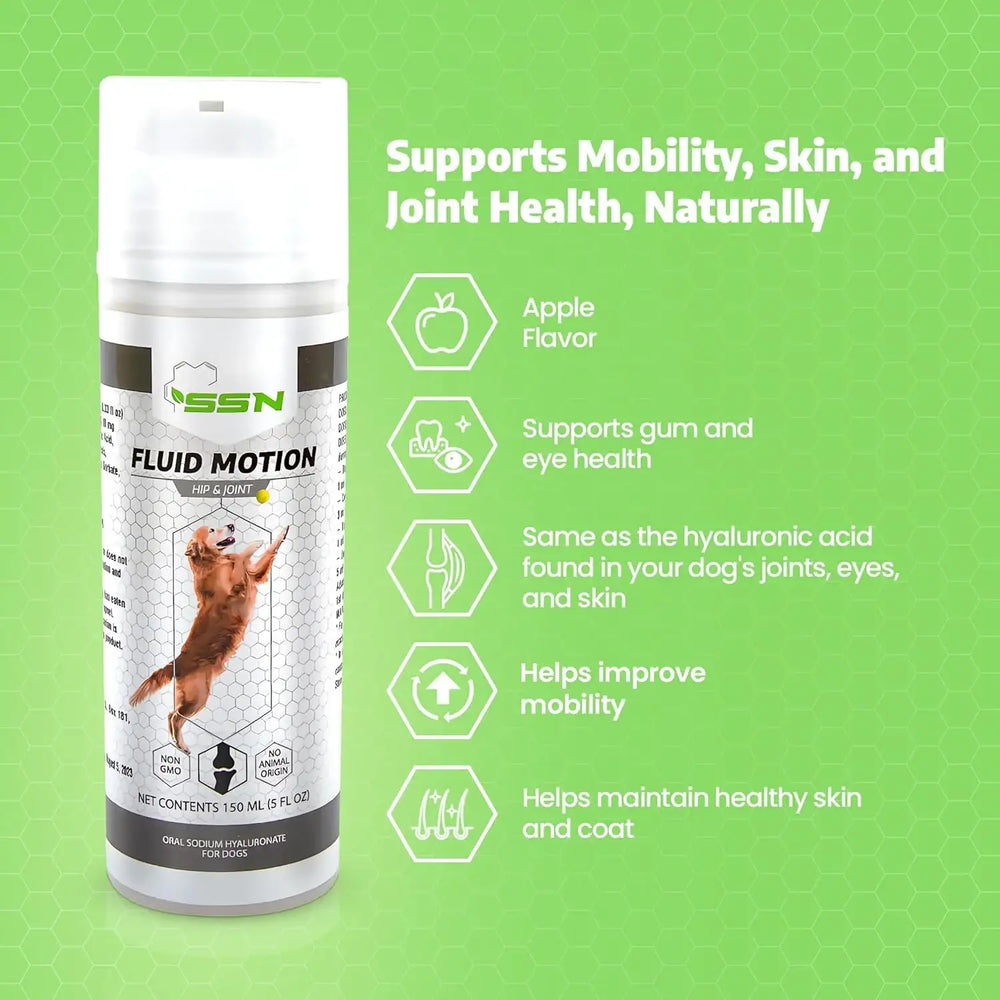 SOUND SCIENCE NUTRITION - Sound Science Nutrition Fluid Motion Hip & Joint Support for Dogs Liquid 5 Fl.Oz. 2 Pack - The Red Vitamin MX - Cuidado De Cadera Y Articulaciones Para Perros - {{ shop.shopifyCountryName }}