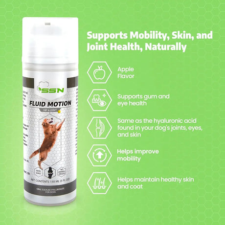 SOUND SCIENCE NUTRITION - Sound Science Nutrition Fluid Motion Hip & Joint Support for Dogs Liquid 5 Fl.Oz. 2 Pack - The Red Vitamin MX - Cuidado De Cadera Y Articulaciones Para Perros - {{ shop.shopifyCountryName }}