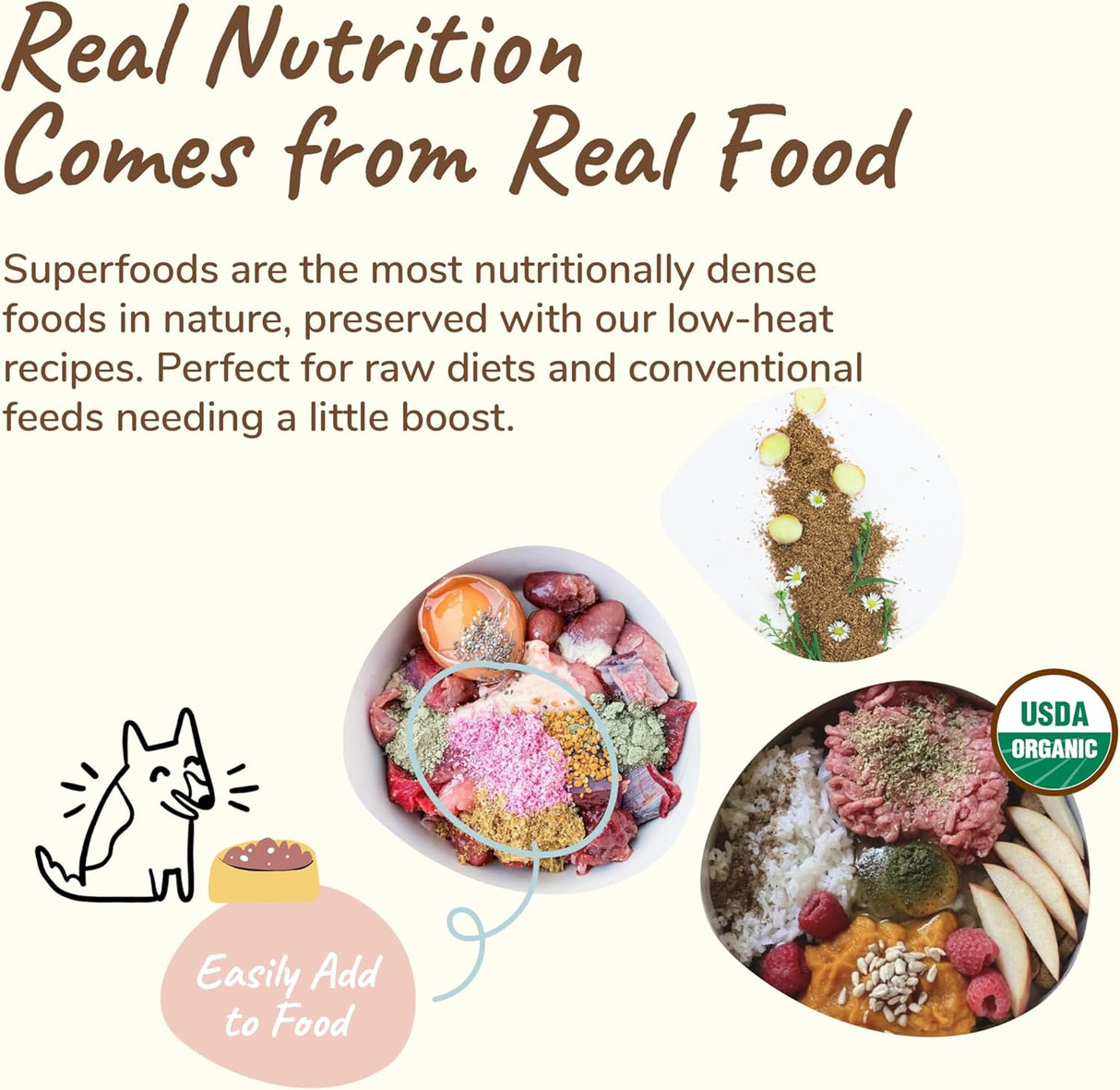 kin+kind Healthy Calm Supplement for Dogs & Cats 226Gr.