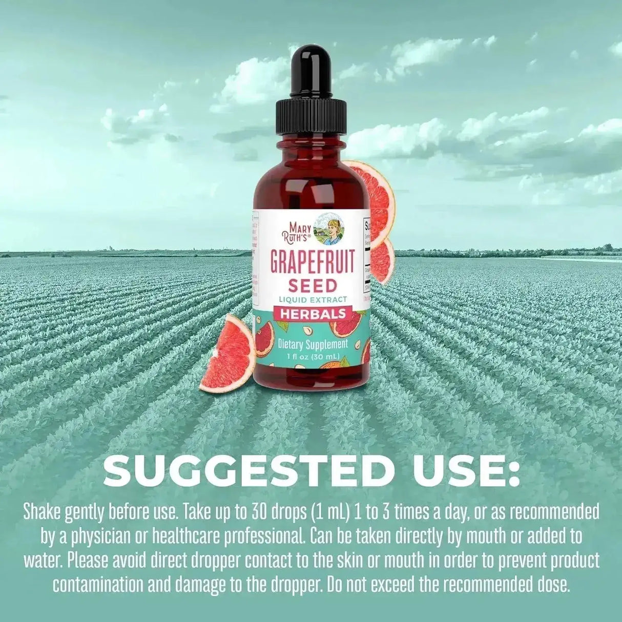 MARY RUTH ORGANICS - MaryRuth Organics Grapefruit Seed Extract 1 Fl.Oz. - The Red Vitamin MX - Suplementos Alimenticios - {{ shop.shopifyCountryName }}