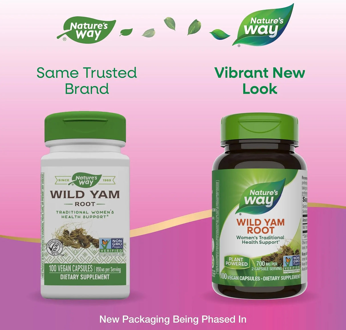 NATURE'S WAY - Nature's Way Wild Yam Root 700Mg. 100 Capsulas - The Red Vitamin MX - Suplementos Alimenticios - {{ shop.shopifyCountryName }}