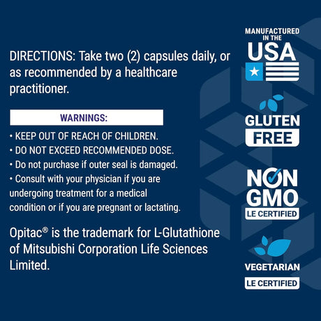 LIFE EXTENSION - Life Extension Glutathione 500Mg. 60 Capsulas - The Red Vitamin MX - Suplementos Alimenticios - {{ shop.shopifyCountryName }}