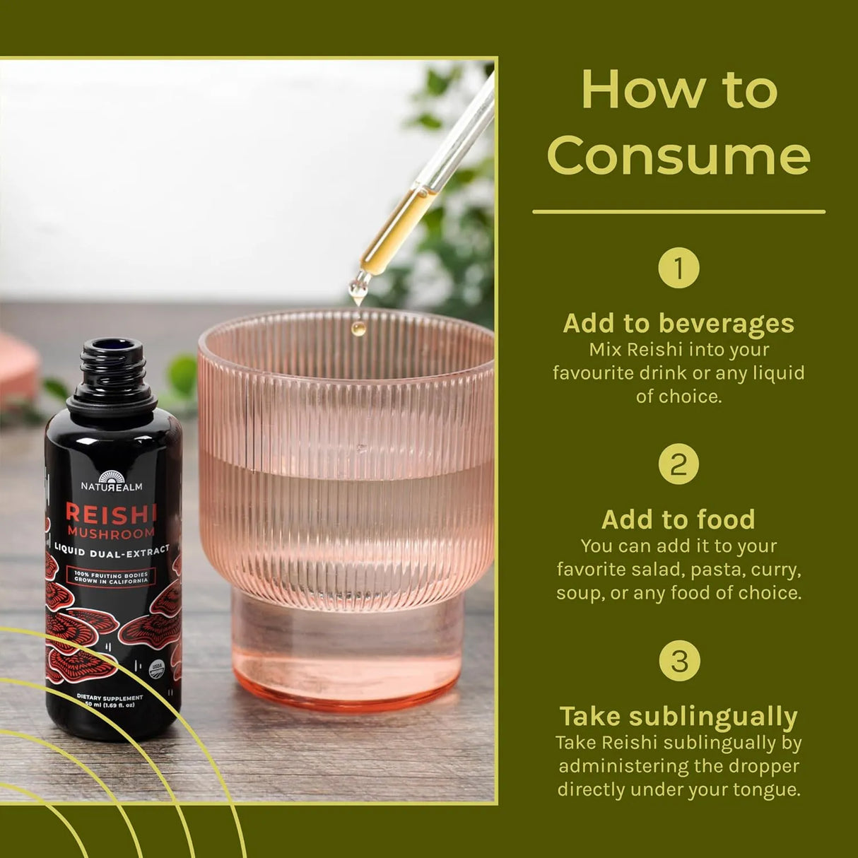 NATUREALM - Naturealm Reishi Mushroom Liquid 50Ml. - The Red Vitamin MX - Suplementos Alimenticios - {{ shop.shopifyCountryName }}