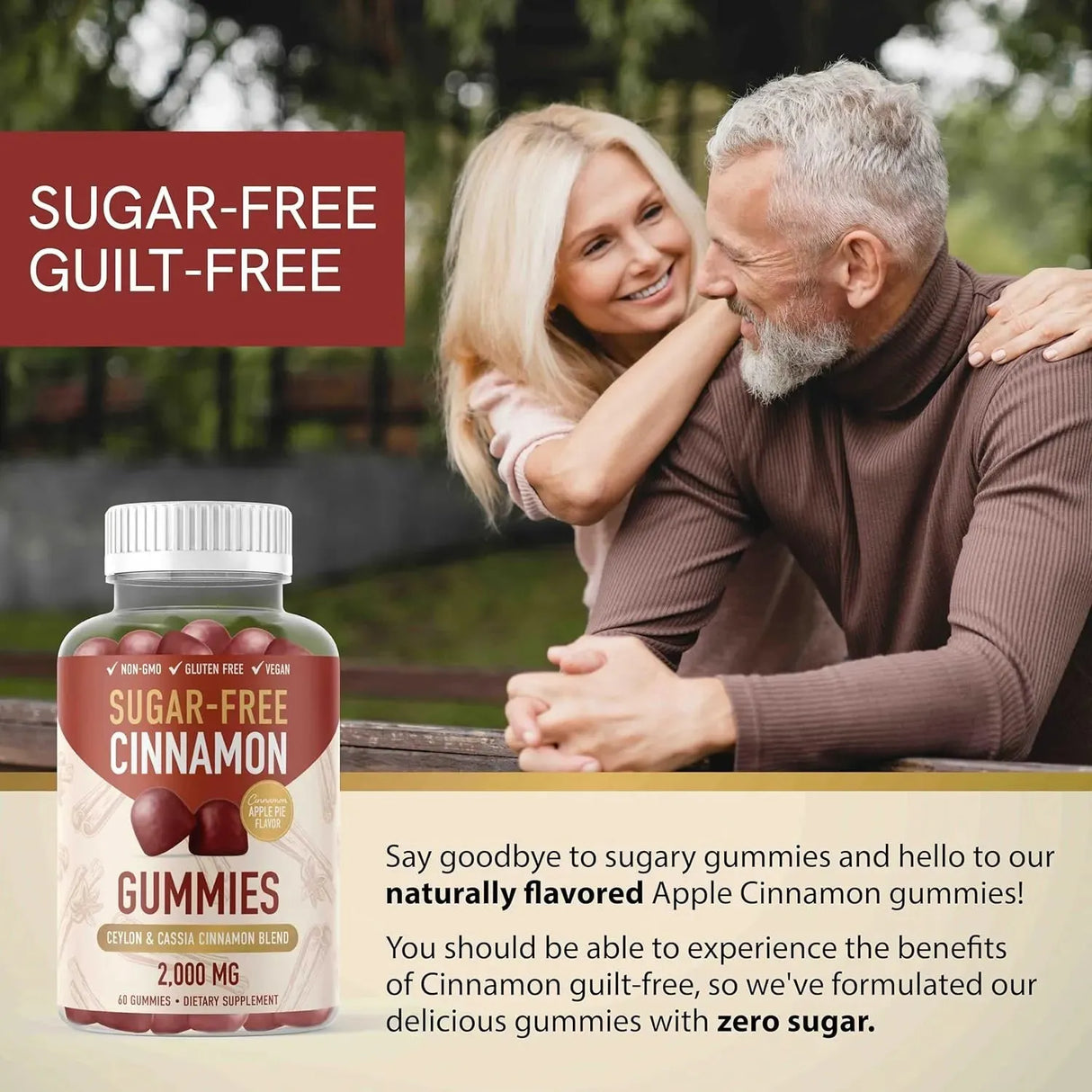 SM Nutrition - SMNutrition Sugar-Free Cinnamon Gummies 2000Mg. 60 Gomitas - The Red Vitamin MX - Suplementos Alimenticios - {{ shop.shopifyCountryName }}