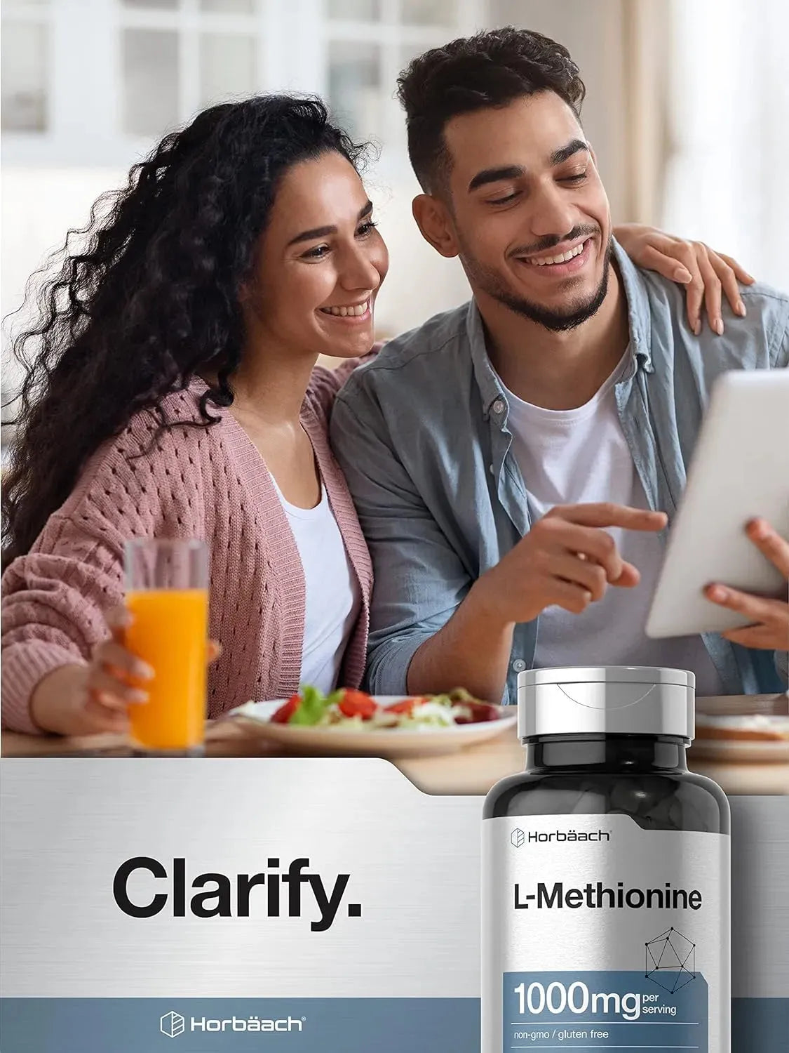 HORBAACH - Horbaach L-Methionine 1000Mg. 100 Capsulas - The Red Vitamin MX - Suplementos Alimenticios - {{ shop.shopifyCountryName }}