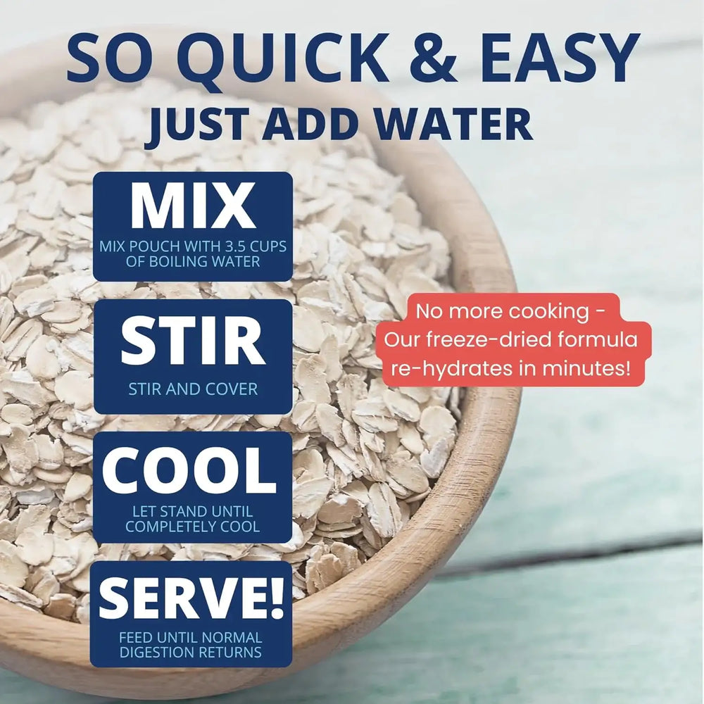 Under the Weather Bland Diet for Dogs Turkey Oatmeal Sweet Potato & Slippery Elm 6 Oz.