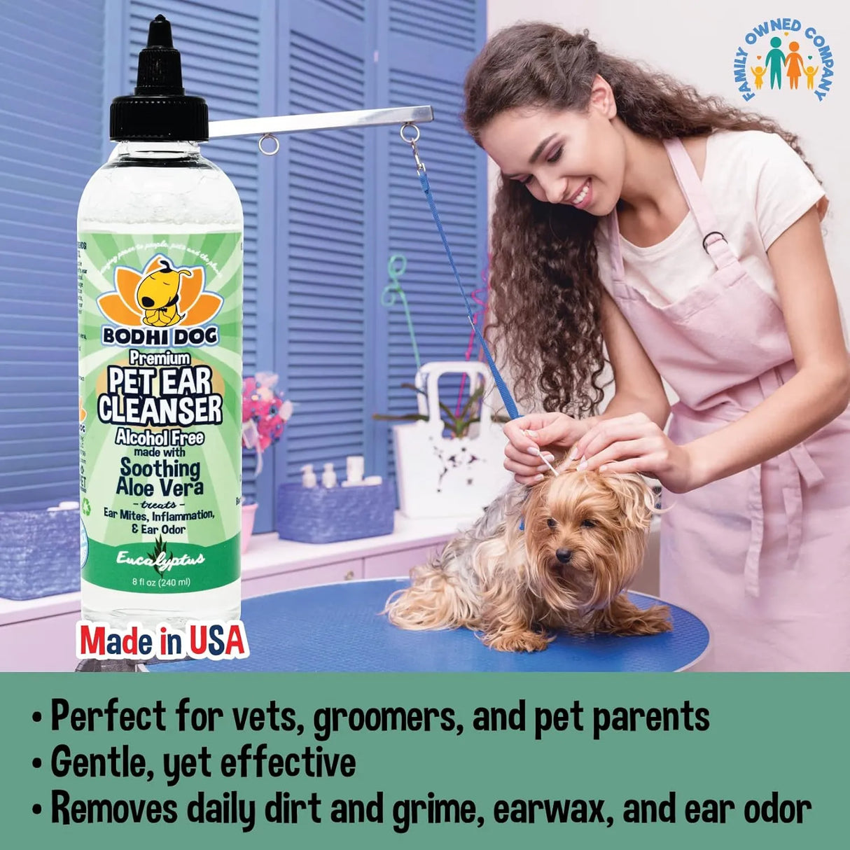 BODHI - Bodhi Dog Ear Cleaner Solution for Dogs & Cats Alcohol-Free 240Ml. - The Red Vitamin MX - Cuidado Del Oído De Perros - {{ shop.shopifyCountryName }}