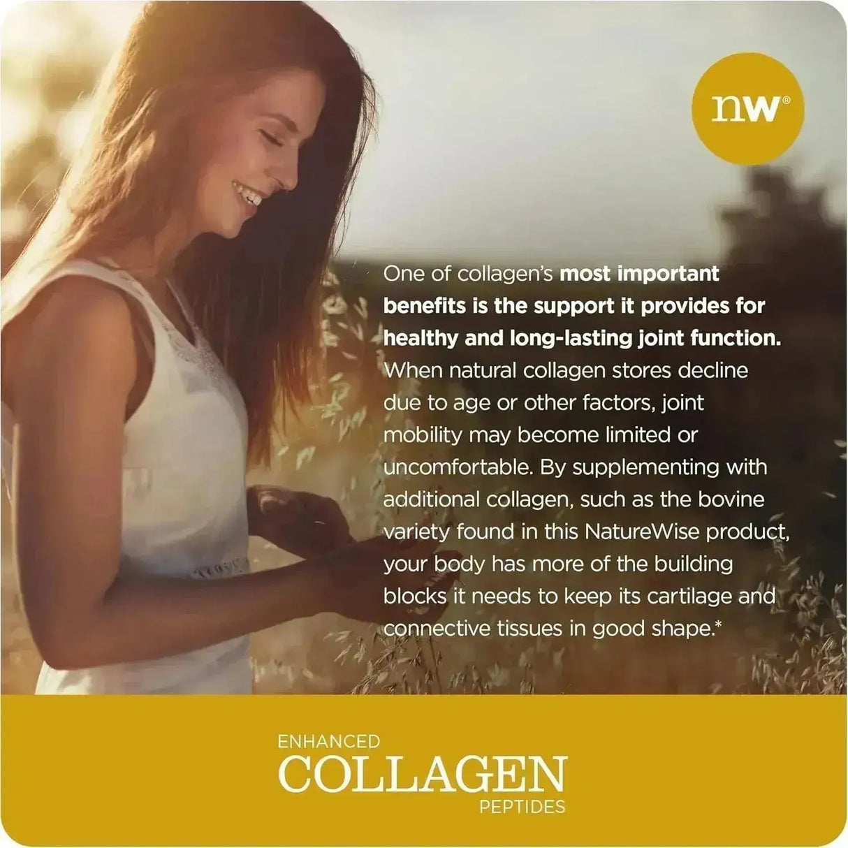 NATUREWISE - NatureWise Collagen Peptides Powder Type 1 & 3 504Gr. - The Red Vitamin MX - Suplementos Alimenticios - {{ shop.shopifyCountryName }}