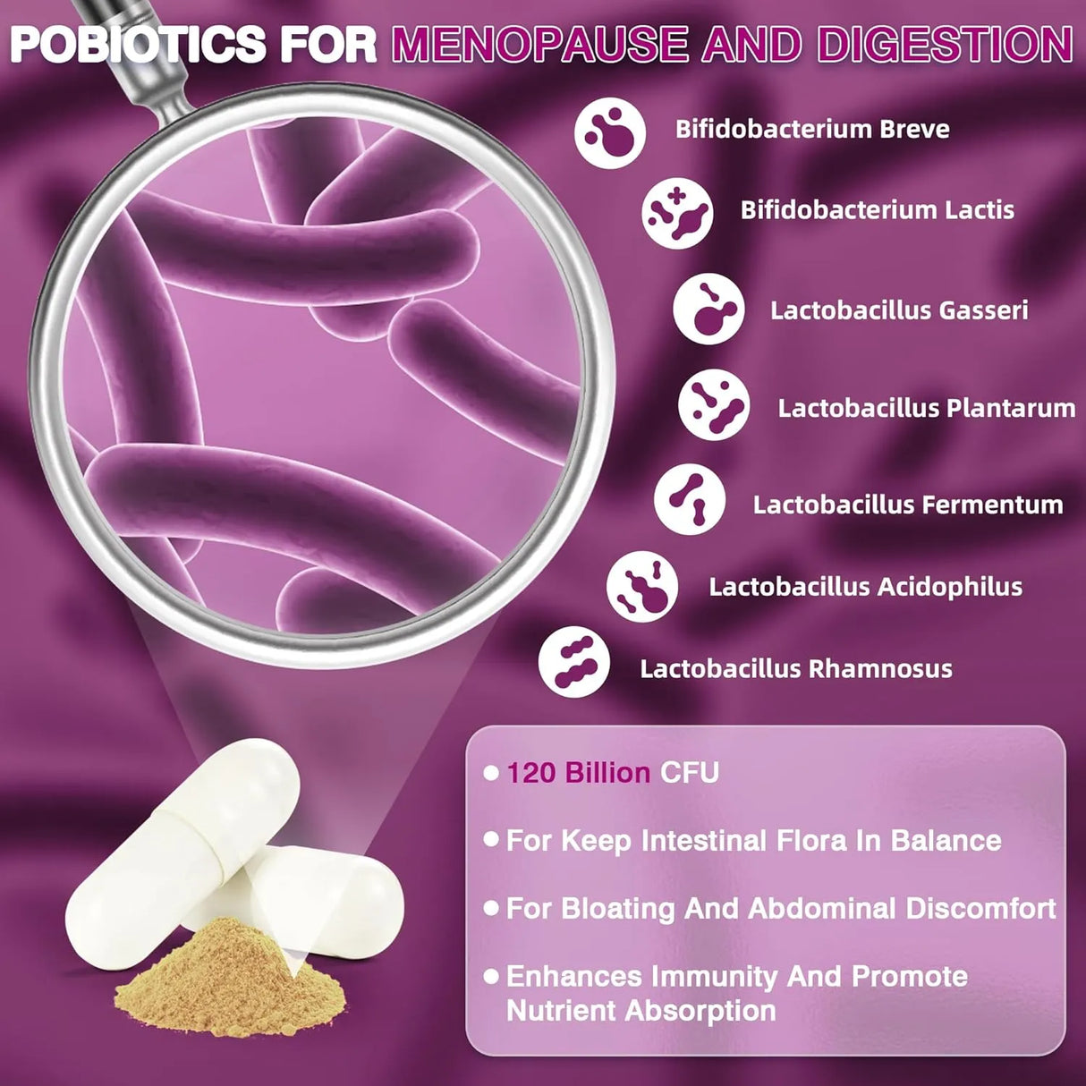 MOHOKEN - MOHOKEN Menopause Probiotic 60 Capsulas - The Red Vitamin MX - Suplementos Alimenticios - {{ shop.shopifyCountryName }}