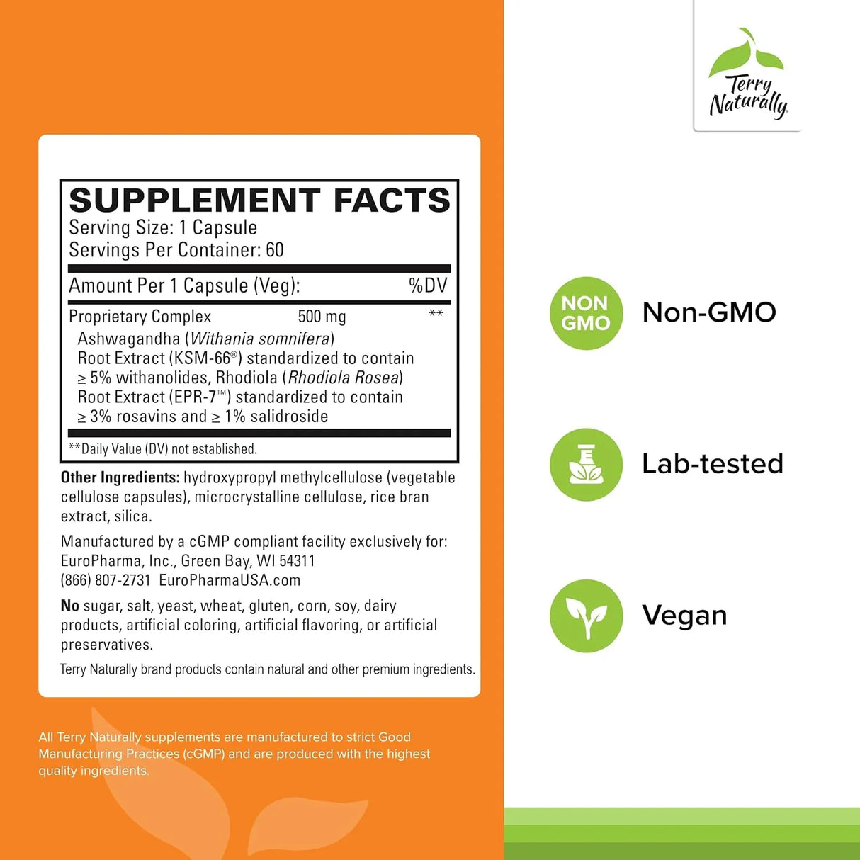 TERRY NATURALLY - Terry Naturally Adaptra 60 Capsulas - The Red Vitamin MX - Suplementos Alimenticios - {{ shop.shopifyCountryName }}