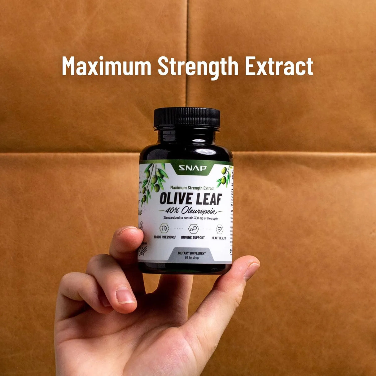 SNAP - Snap Supplements Olive Leaf Extract 60 Capsulas - The Red Vitamin MX - Suplementos Alimenticios - {{ shop.shopifyCountryName }}
